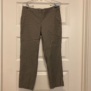 J.Jill Beige Gingham Dress Pants